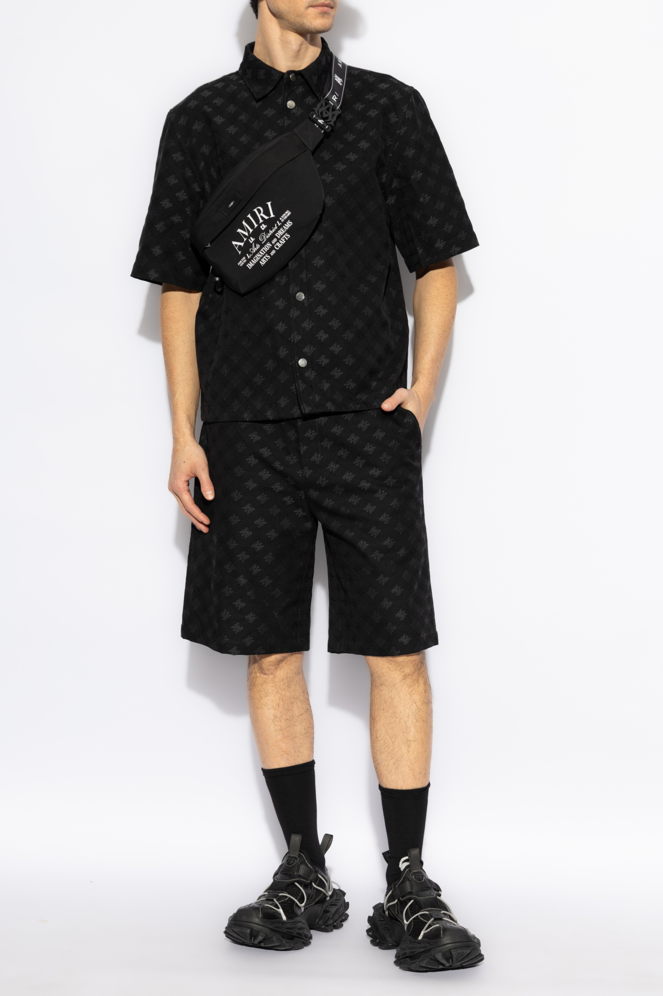 Amiri Monogram shorts | Men's Clothing | Vitkac